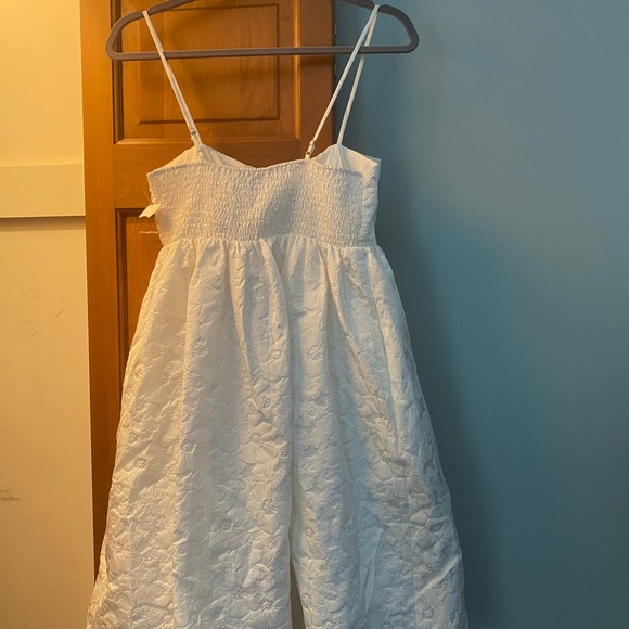 Chelsea28 Cream Spaghetti Strap Sundress for Brides - Picture 7 of 11